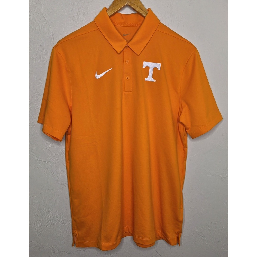 Nike Dri-Fit Men's Large Tennessee Volunteers Short Sleeve Polo Shirt Football